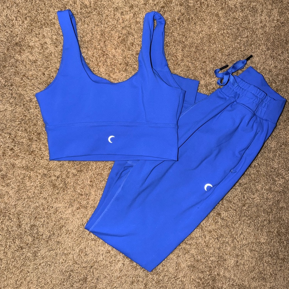 Blue Confluence Bra and Joggers ZYIA